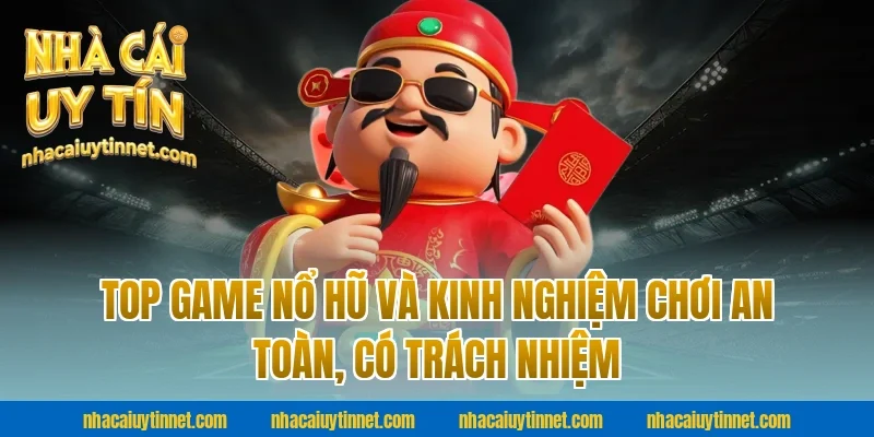Top game nổ hũ và kinh nghiệm chơi an toàn, có trách nhiệm